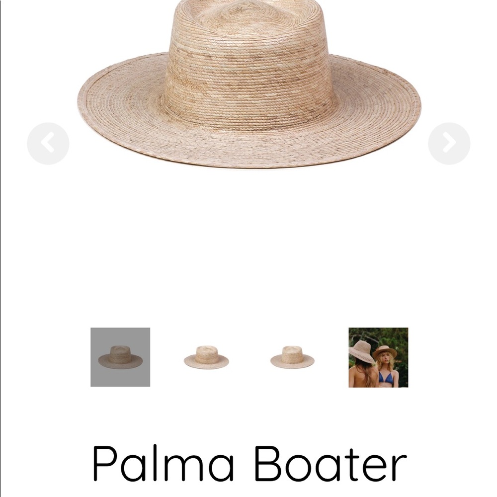 Lack Of Color Palma Boater Hat NWT